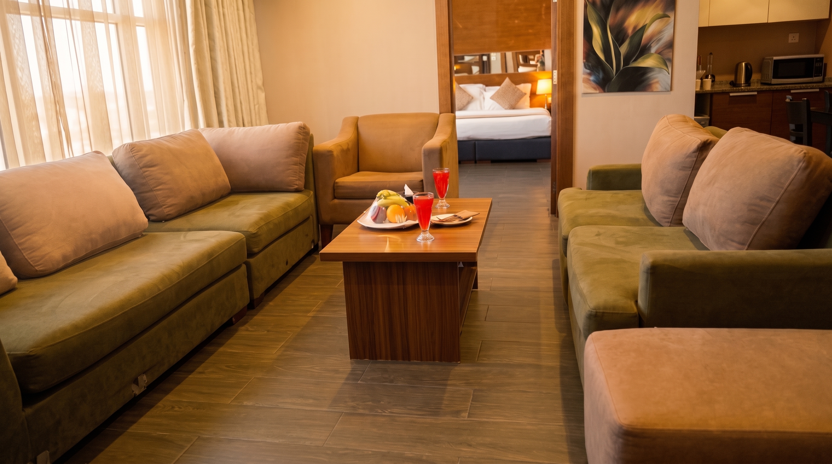 Royal Suite spacious living room